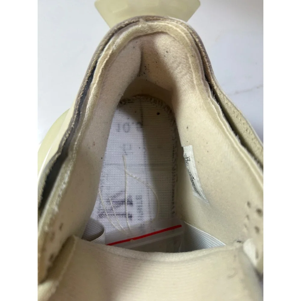 Jordan 4 Retro Off-White Sail CV9388-100 Mens Size 12 Cream Sneakers‎